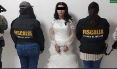 حبس عروس في يوم زفافها بالمكسيك