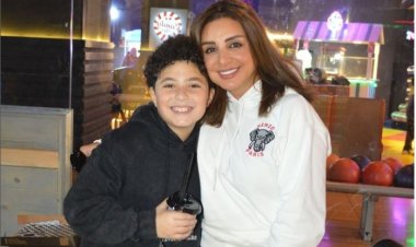 بحبك يا خالتو.. أنغام تحتفل بعيد ميلاد ابن اختها الراحلة «غنوة»