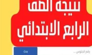 رابط نتيجة الصف الرابع الابتدائي 2024 الترم الأول