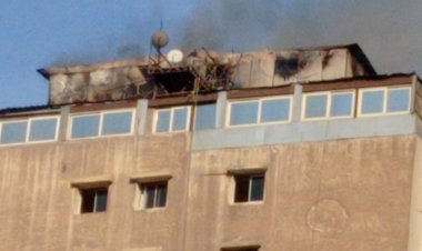 نشوب حريق أعلى فندق شهير بشارع التحرير فى الدقى