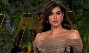 على هامش حفل joy awards.. ياسمين صبري: أستمتع بالعمل مع محمد إمام في «أبو نسب»