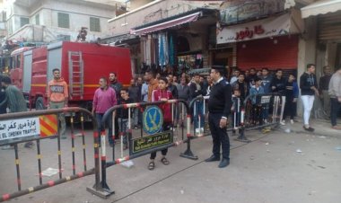 مصرع وإصابة 10 أشخاص  فى حادث سقوط سور بلكونة بدسوق.. والنيابة تبدأ التحقيقات