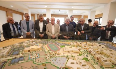 وزير التعليم العالي يتفقد عددًا من المنشآت التعليمية بجامعة الملك سلمان الدولية