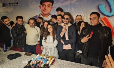 أحمد الفيشاوى ونجوم «عادل مش عادل» يحتفلون بعرض الفيلم 