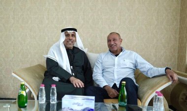 «الخطيب» يصل ملعب اتحاد كلباء لحضور مباراة الأخدود السعودي