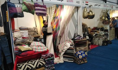 شباب جهاز تنمية المشروعات في معرض بغداد الدولي