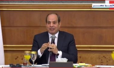 الرئيس السيسي:  نسعى لعدم توسيع الحرب.. والاقتتال ليس في مصلحة المنطقة