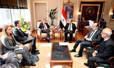 وزير التجارة والصناعة يبحث مع سفير إيطاليا تعزيز التعاون الاقتصادي