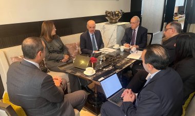 وزيرة التخطيط تبحث سبل التعاون مع رئيس مجموعة البنك الإسلامي للتنمية