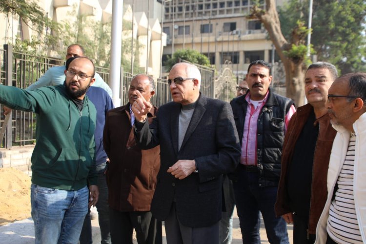 رفع كفاءة وتطوير شارع ترعه السواحل ومدخل شارع المطار بالجيزة