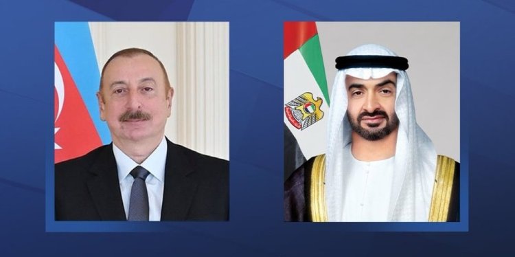 رئيس دولة الإمارات ونظيره الأذربيجاني يبحثان تعزيز علاقات البلدين ويشهدان تبادل اتفاقيات تعاون