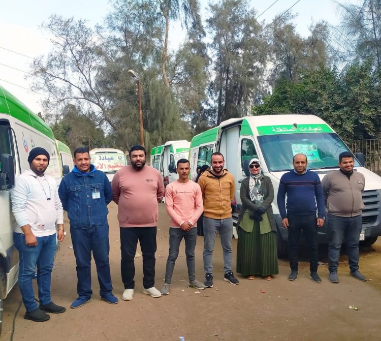 صحة الشرقية: تقديم الخدمة لأكثر من ٢٦٠٠ مريض بالقافلة الطبية بقرية منشأة رضوان بأبوكبير
