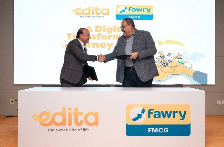 اتفاق تعاون بين عملاق تكنولوجيا المدفوعات «فوري FMCG» والصناعات الغذائية «إيديتا».. تفاصيل