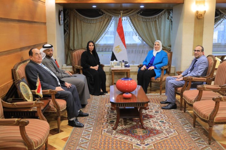 القباج تستقبل سفيرة الإمارات بالقاهرة لبحث تعزيز التعاون