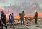 حريق يلتهم لوكيشن مسلسل بيت بابا 2 بمدينة الإنتاج الإعلامي