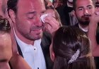 عاصي الحلاني ينهار من البكاء في حفل زفاف ابنته دانا