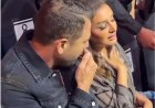 جلس بجوارها " وهاتك يارغي ".. صلح أنغام وأحمد عز وتحول علاقتهما لصداقة بعد انفصالهما بسنوات