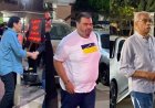باسم سمرة وبيومي فؤاد وأشرف زكي في عزاء المنتج الفني الراحل ياسر صبحي