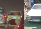 ضبط قائد سيارة لقيامه بحركات استعراضية وتعطيل الحركة المرورية في الشرقية