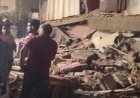 مصرع شخصين وإصابة 10 آخرين  فى حريق هائل بمخزن بمنشأة ناصر 