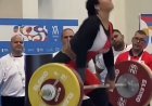 سقوط مفاجئ لنورا عصام حلمي.. لحظة مؤثرة للاعبة مصرية في ألعاب البحر المتوسط