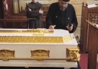 وصول جثمان هاني شنودة إلى كنيسة العذراء بالمعادي لأداء صلاة الجنازة