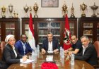 الأهلي يستقبل رئيس رابطة الأندية الإفريقية لبحث سبل التعاون