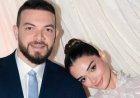 ملك أحمد زاهر تدعم خطيبها السيناريست شريف الليثي قبل طرح فيلم «مطلوب عائليًا»