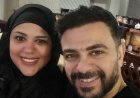 كريم الحسيني يطلب الدعاء لزوجته بعد إصابتها بالسرطان