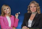 الفنانة يسرا تهنئ الإعلامية لاميس الحديدي على جائزة قمة الإعلام العربي