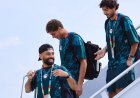 وصول بعثة منتخب مصر إلى أتلانتا استعداداً لمواجهة الأرجنتين