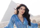 سارة بركة تخطف الأنظار بجلسة تصوير ساحرة أمام الأهرامات