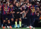 تحت أنظار حمزة.. برشلونة يفوز على بلباو بثنائية ويقتنص صدارة الدوري الإسباني