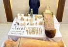 بينها تابوتان و97 عملة.. ضبط 151 قطعة أثرية بحوزة شخص بالمنيا بقصد الإتجار
