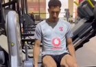 في الجيم.. مصطفى شوبير يواصل تدريباته قبل مواجهة الزمالك