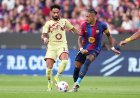 كأس خوان جامبر.. برشلونة يتقدم على الأهلي بهدفين في الشوط الأول