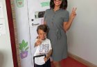 رنا سماحة تشارك جمهورها فرحتها  بأول يوم دراسة لنجلها