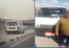 الأمن يكشف ملابسات فيديو سير ميكروباص أعلى الرصيف بالقاهرة 