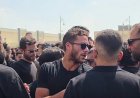 أبرزهم رمضان صبحي وسيد عبد الحفيظ وشريف إكرامي.. نجوم الرياضة يساندون شادي محمد في جنازة طليقته