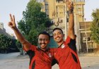 أبطال فيلم "محمود التاني" يحتفلون بفوز منتخب مصر على أستراليا بصور جديدة