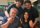 سلاف فواخرجي ترد على صورتها المفبركة بصورة عائلية