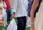 أحمد حاتم يسخر من «سبلايز» ابنه بطريقة طريفة " والله ما اعرف كيس السبلايز ده فيه ايه"