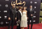 ريهام حجاج وفريق مسلسل «توابع» يتألقون على السجادة الحمراء بحفل المتحدة لدراما رمضان 2026