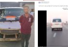 الداخلية تكشف ملابسات فيديو حادث ميكروباص صدم دراجة نارية بالبحيرة وضبط السائق