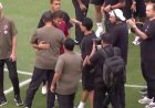 قبل لقاء برشلونة.. حمزة عبدالكريم يرحب بلاعبي الأهلي في ملعب "كامب نو"