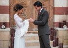 خطوبة المخرجة الشابة زينة ابنة الفنان أشرف عبد الباقي
