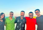 تركي ينشر صورة تجمع كريم عبدالعزيز وعصام عمر وياسر وآية في أحدث ظهور