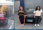 القبض على فتاة سمحت لصديقتها بالرقص خارج نافذة سيارتها فى الجيزة 