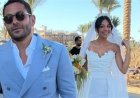 الصور الأولى من حفل زفاف تميم يونس على فتاة من خارج الوسط الفني