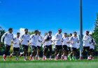 منتخب مصر يتدرب على ملعب جامعة جونزاجا استعدادًا لمواجهة نيوزيلندا